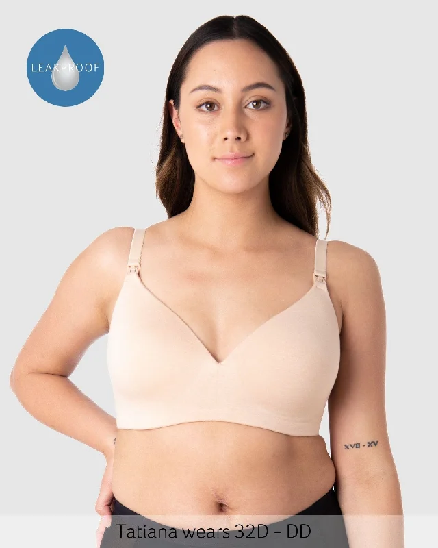 Special Promotion EMBRACE LEAKPROOF FRAPPE T-SHIRT NURSING BRA - WIREFREE