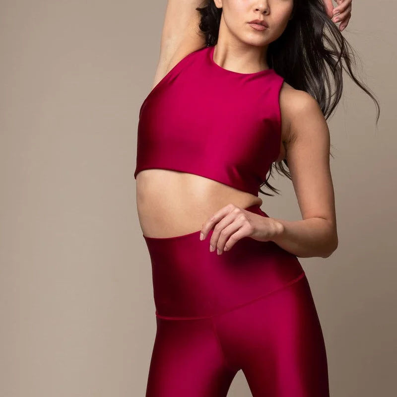 Markdowns Ultra Luxe Cherry Crop Top
