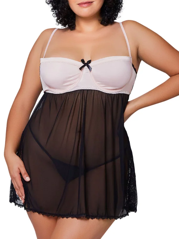 Weekend Deals That Impress Women's Enchanted Soiree Plus Size Babydoll