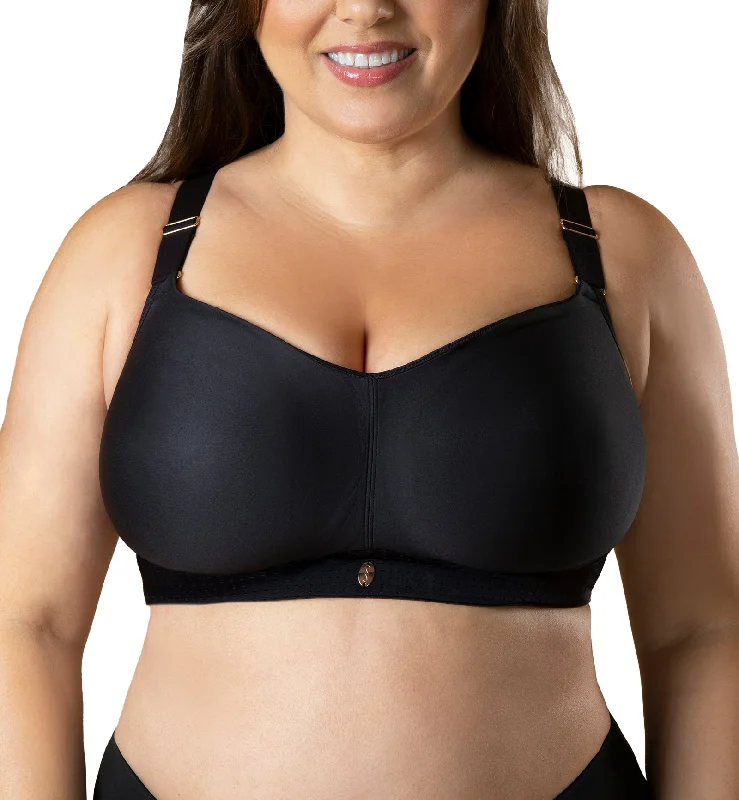 Value Deals Freedom Molded Wireless Sports Bra (FREEDOMSPORT) - Black