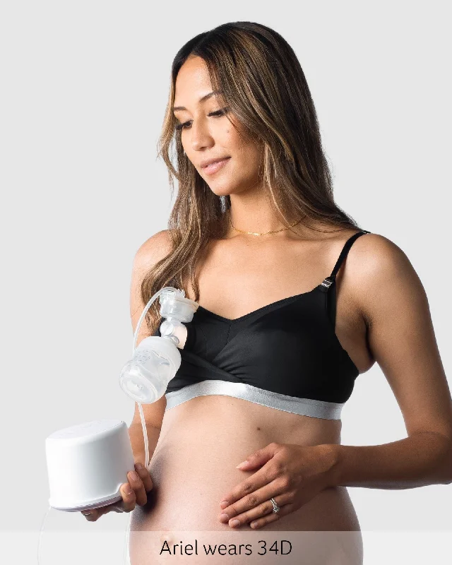 Sale Event Freedom Pump Nursing Bra - Black