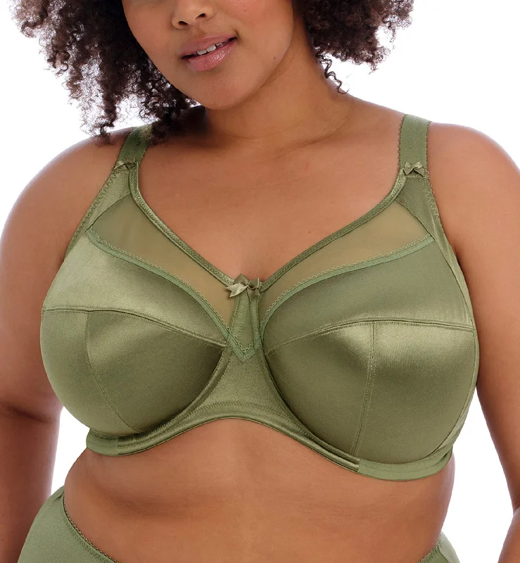 Hurry Up Goddess Keira Support Underwire Bra (6090) - Olive