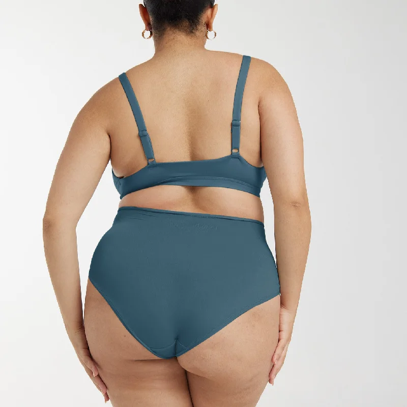 High-Rise Bikini - Super Stretch - Neptune