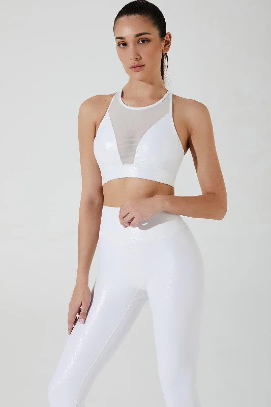 Price Meltdown Iridescent Bra - Snow Dift
