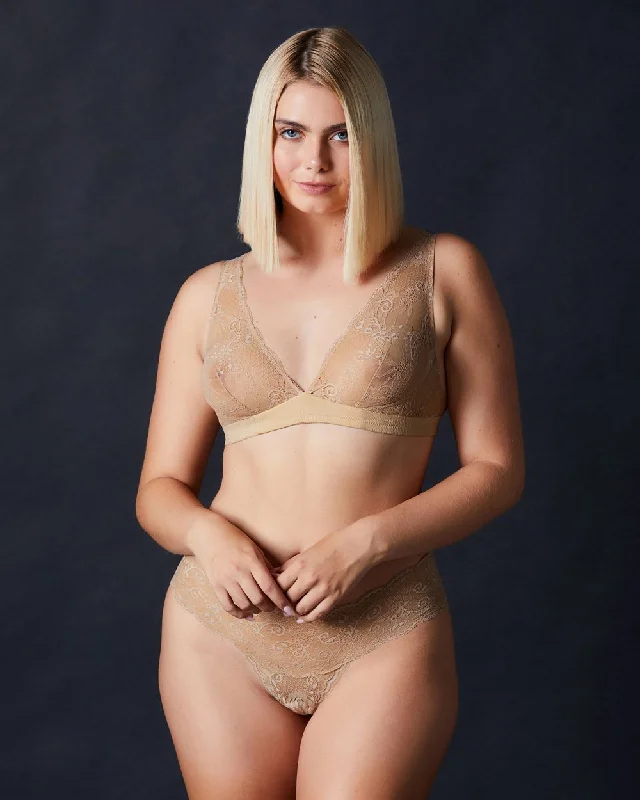 Hurry In Sapna Plunge Bralette