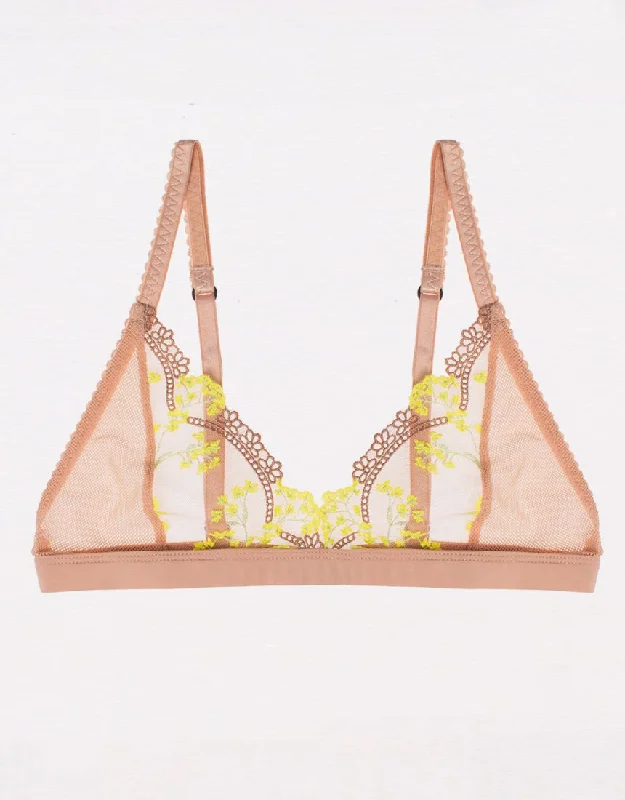 Super Sale Scout Softcup Bra Yellow Daisy
