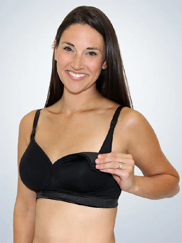 Daily Special Loving Moments Deluxe Seamless Wirefree Padded Nursing Bra