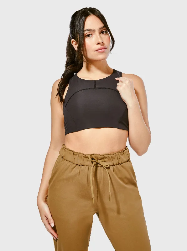 Take Advantage LULULEMON BLK TOUGH TRAIN HIGH NECK BRA