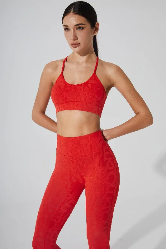 Steals and Deals Classic Lumière Bra 3D - Haute Red