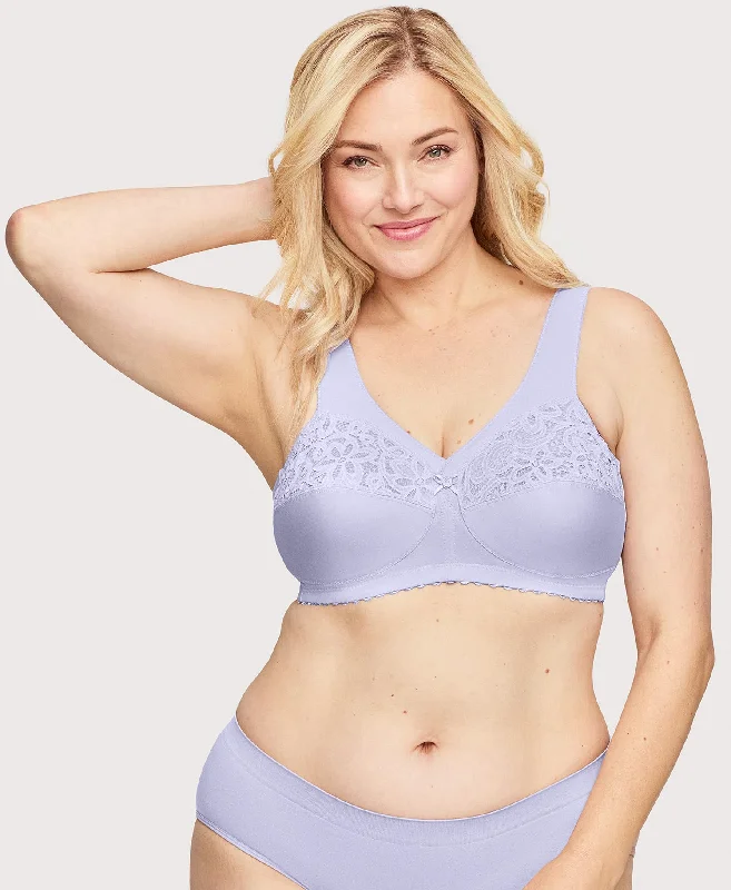 Hurry In MagicLift Cotton Support Bra Lilac
