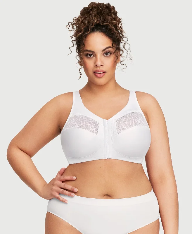 Value Deals MagicLift Front-Closure Natural Shape Bra White