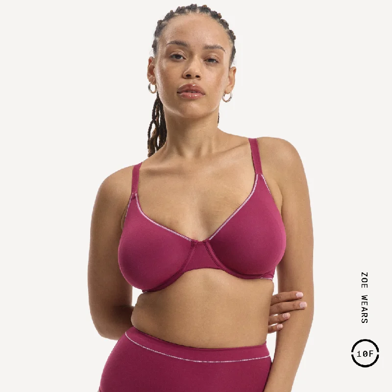 Celebrate the Weekend with Discounts Underwire Bra - Better Than Cotton