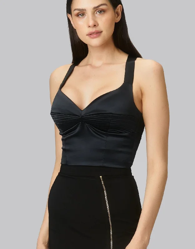 Price Reduction Haze Bra Top Black