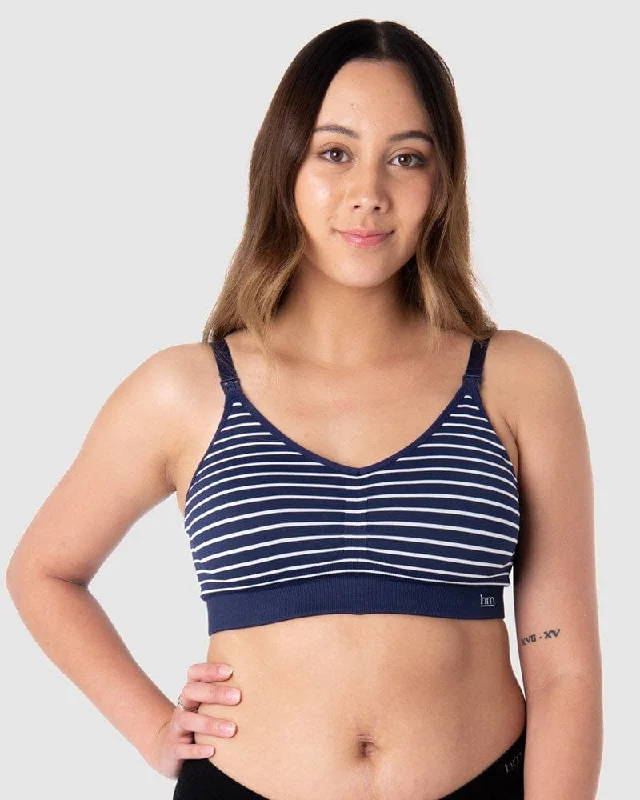 Amazing Value MY NECESSITY NAVY STRIPE MULTIFIT REGULAR - WIREFREE