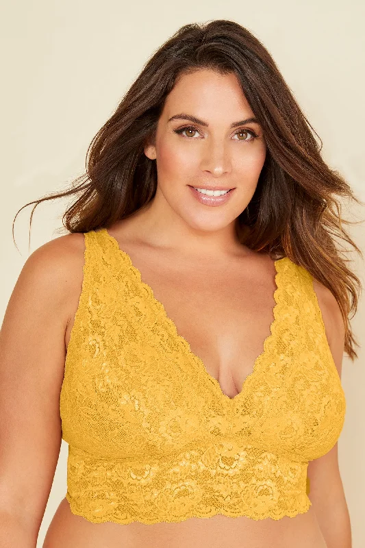 Seasonal Sale Extended Plungie Longline Bralette