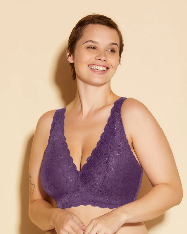 Best Bargains Super Curvy Plungie Longline Bralette