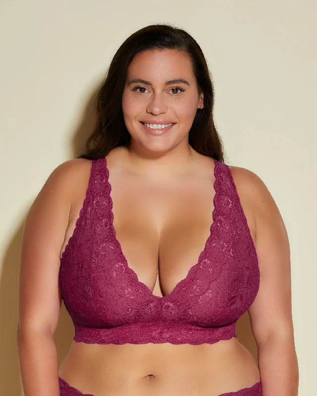 Ultra Curvy Plungie Longline Bralette