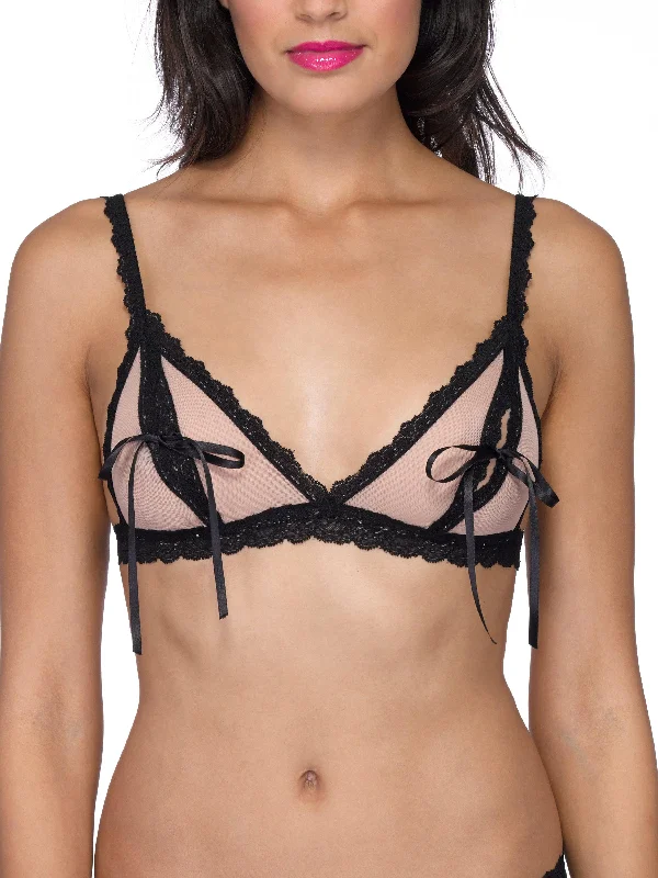 Make Your Weekend Count with Savings &oh™ Nude Illusion Tie Bralette