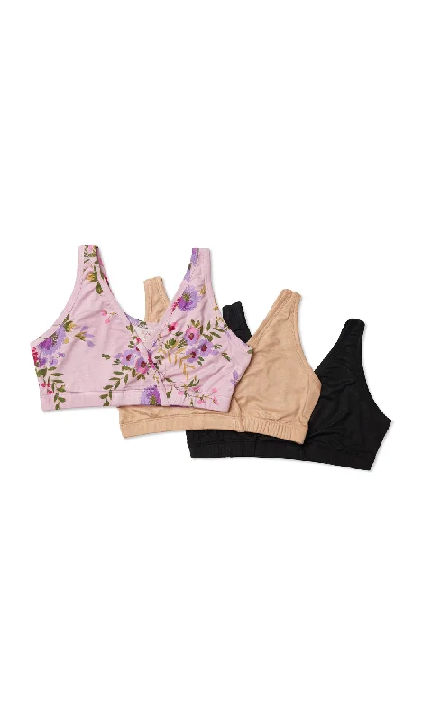Amazing Deals Paisley 3-Pack Dusty Rose - Final Sale