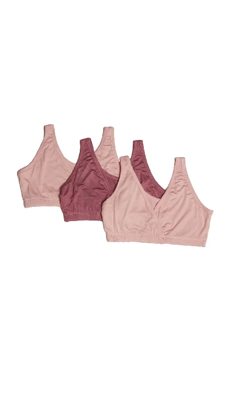 Weekend Specials Just for You Paisley 3-Pack Pink/Mauve