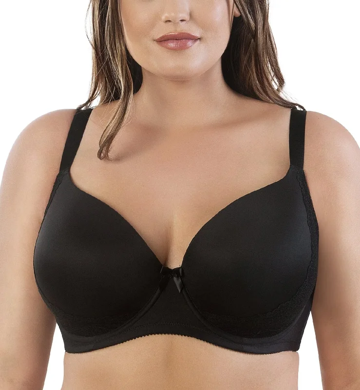 Super Sale Parfait Casey Molded Plunge Underwire Bra (2801) - Black