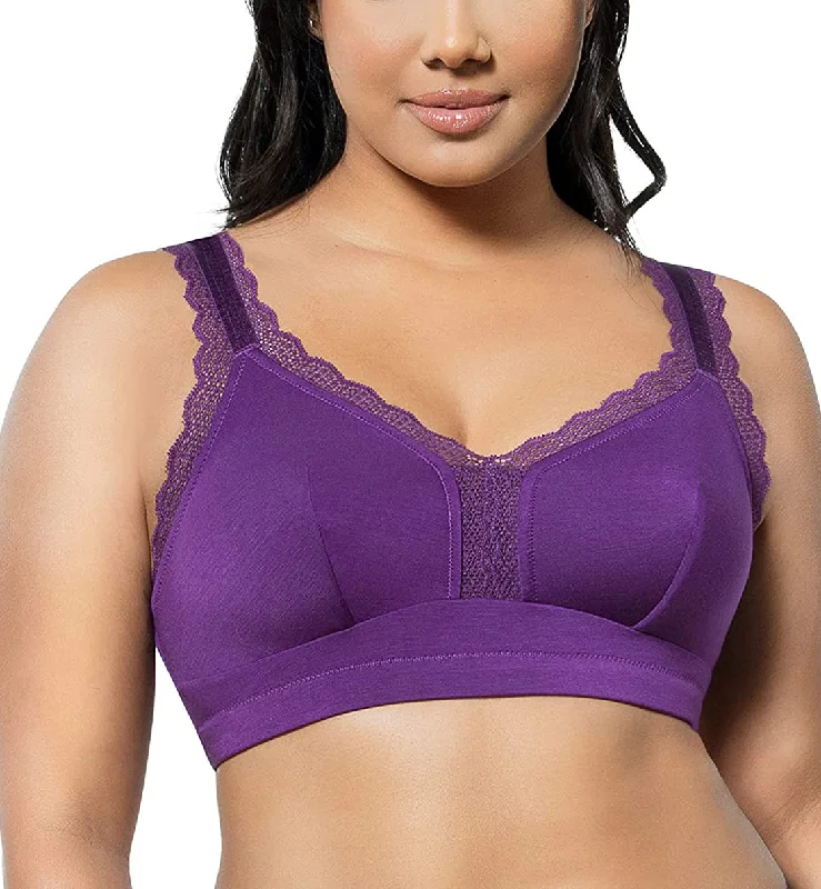 Don’t Miss Out Parfait Dalis Soft Modal Bralette with J-Hook (5641) - Amethyst