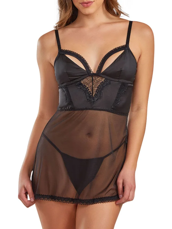 Weekend Extravaganza: Shop Now Women's Peek A Beau Babydoll Lingerie