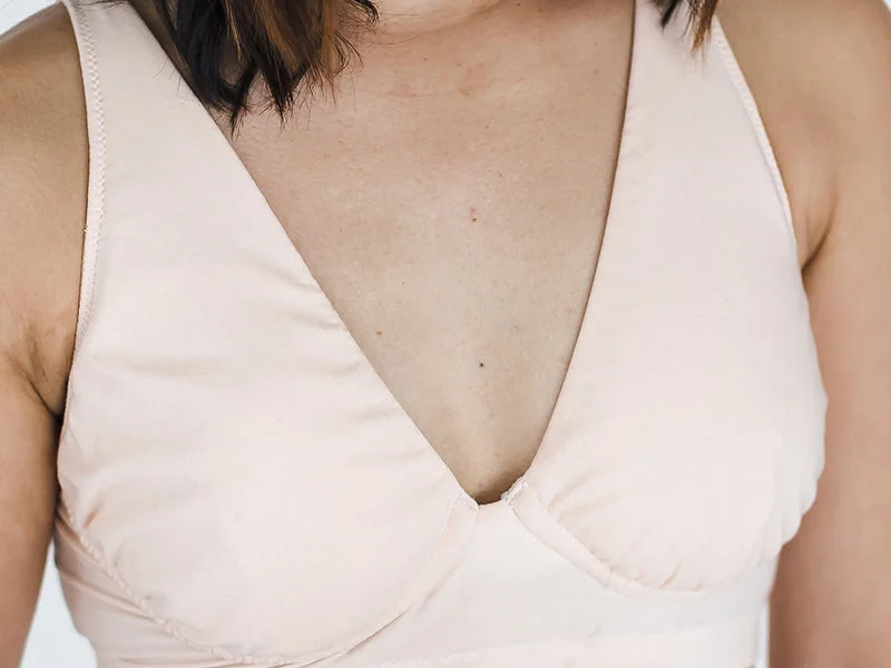 Portia Wireless Bra XS, Blush