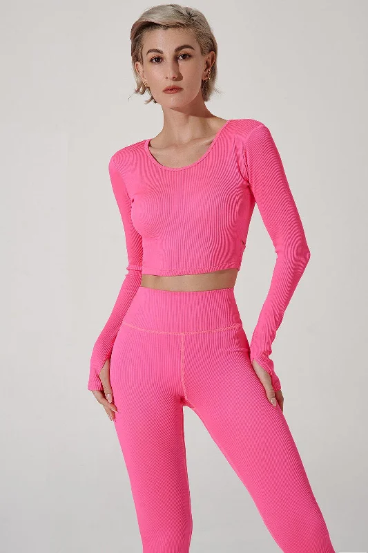 Holiday Sale Sanija Long Sleeve - Hot Pink