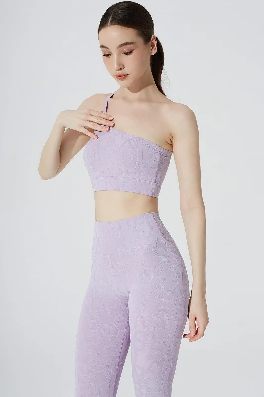 Final Markdown Classic Serein 3D Single Strap Shoulder Bra - Lavender
