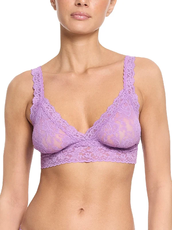 Today's Special Signature Lace Crossover Bralette Venus Purple
