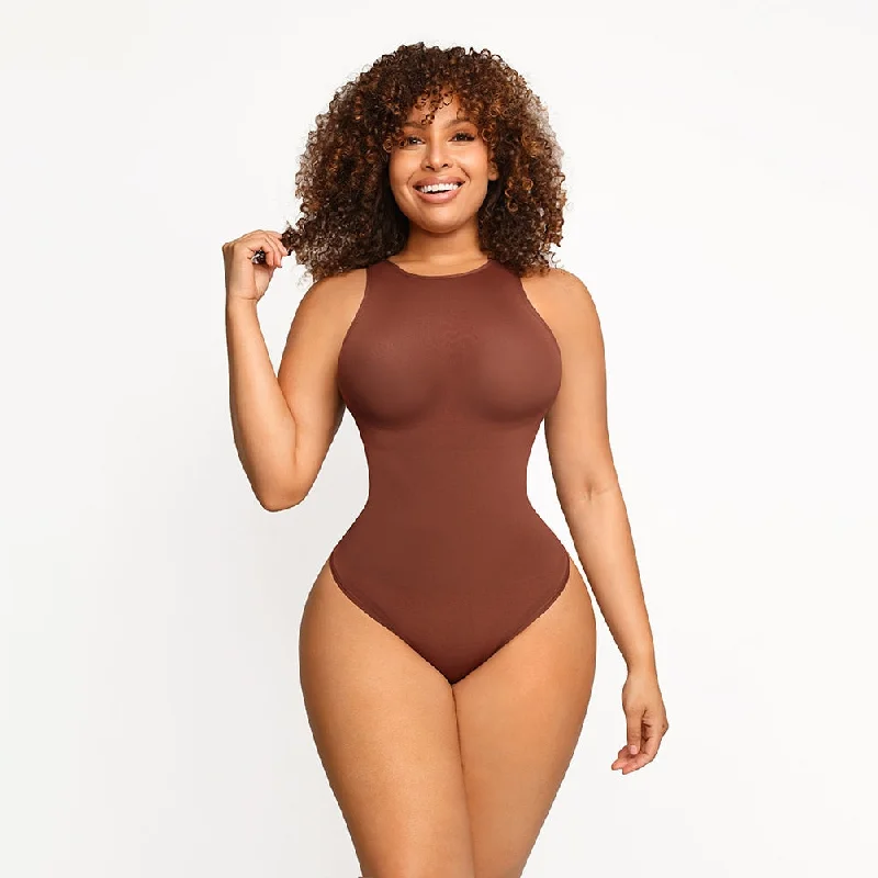 Tummy Control Slimming Thong Bodysuit