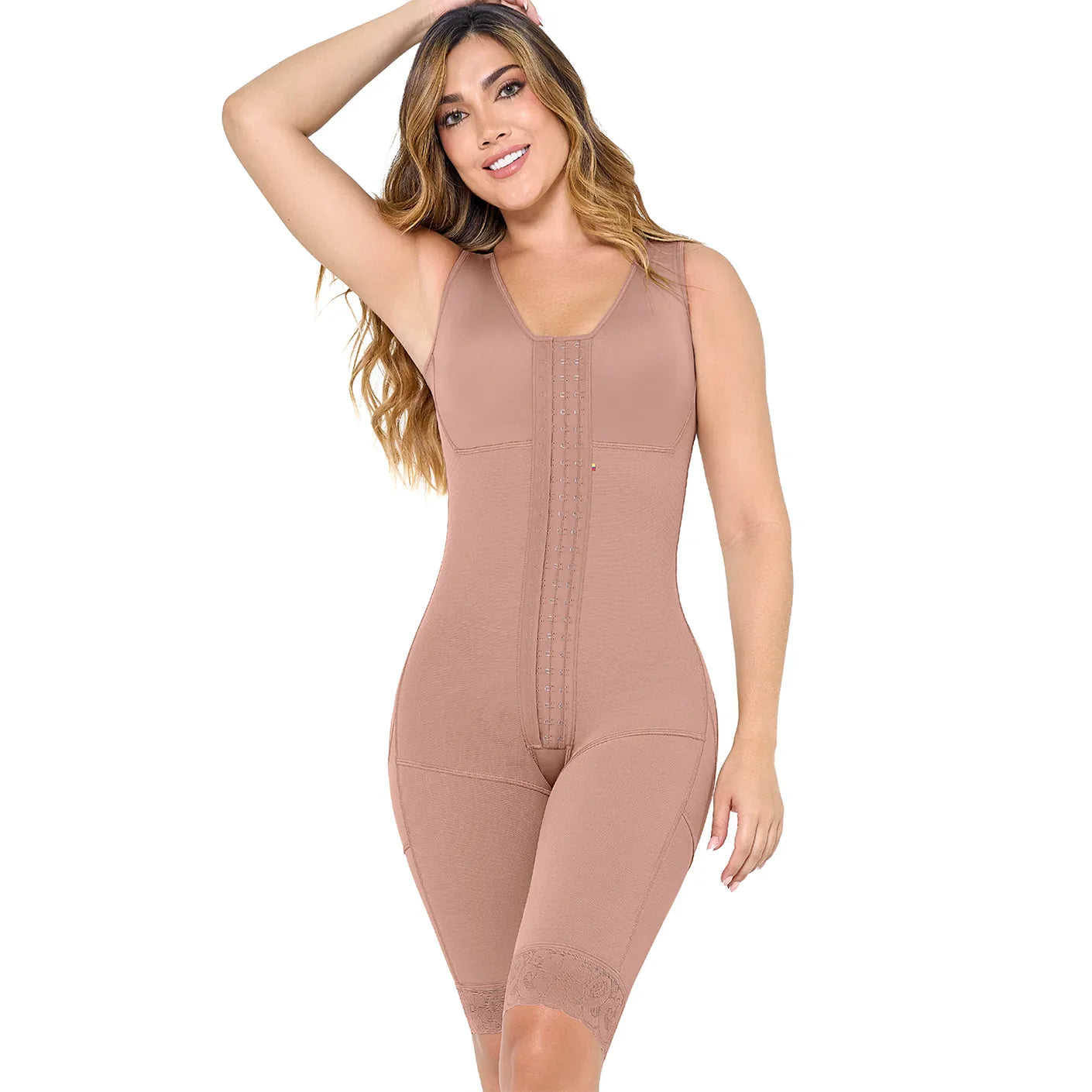 Fantastic Savings Stage 2 Postpartum Post Surgery Shapewear Bodysuit Mid Thigh Fajas Colombianas MARIAE FPT6340