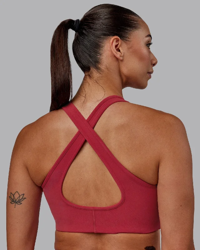 Weekend Savings Spectacular Stamina Sports Bra - Claret