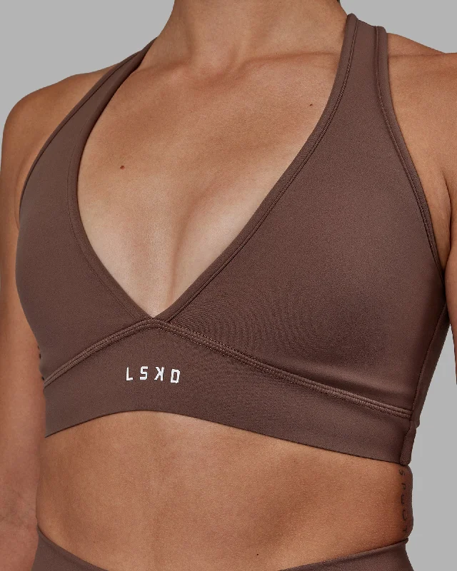 Savings Galore Stamina Sports Bra - Dull Rust