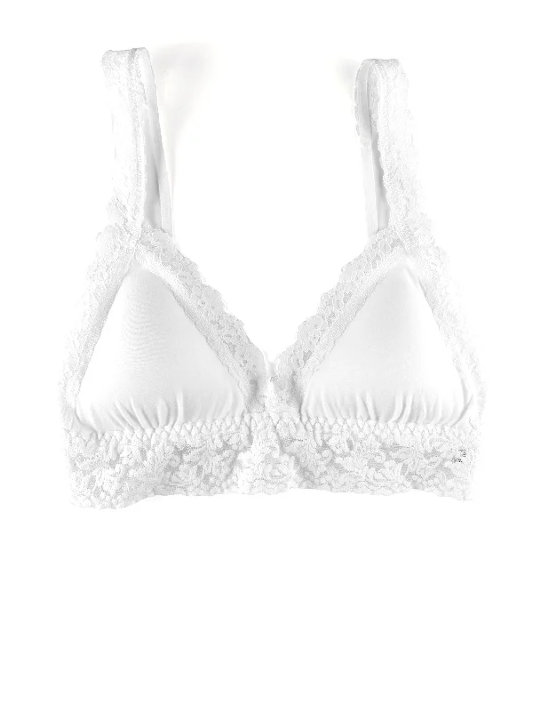 Savings Spectacular Supima® Cotton Padded Bralette White