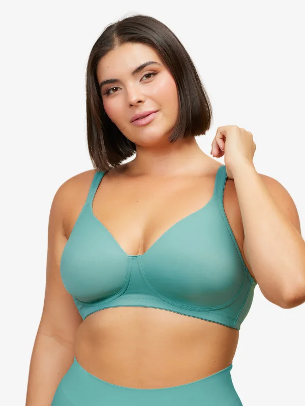 The Brigitte Full Coverage - Padded Wirefree T-Shirt Bra