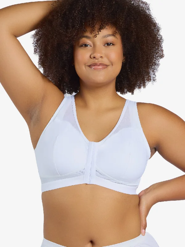 Special Discount The Harper - Wirefree Mesh Front-Closure Bra