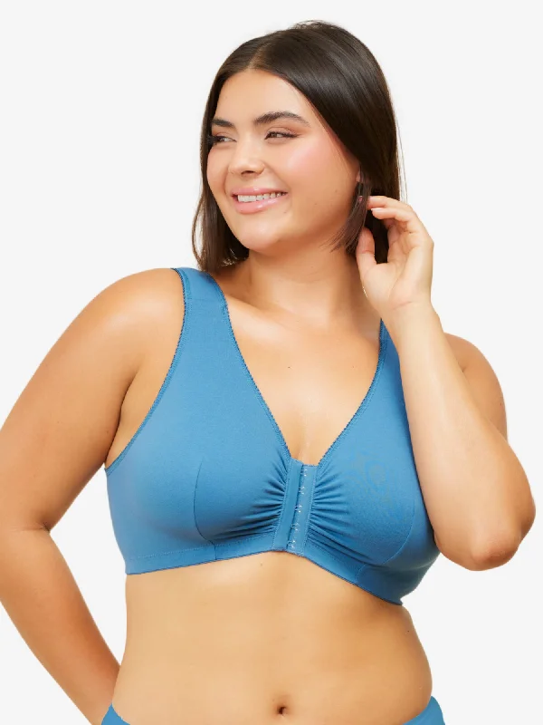 The Meryl - Cotton Front-Closure Comfort & Sleep Bra