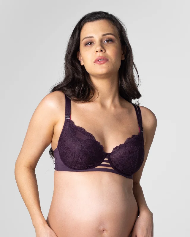 Weekend Offers That Shine TRUE LUXE AMETHYST NURSING BRA - FLEXI UNDERWIRE