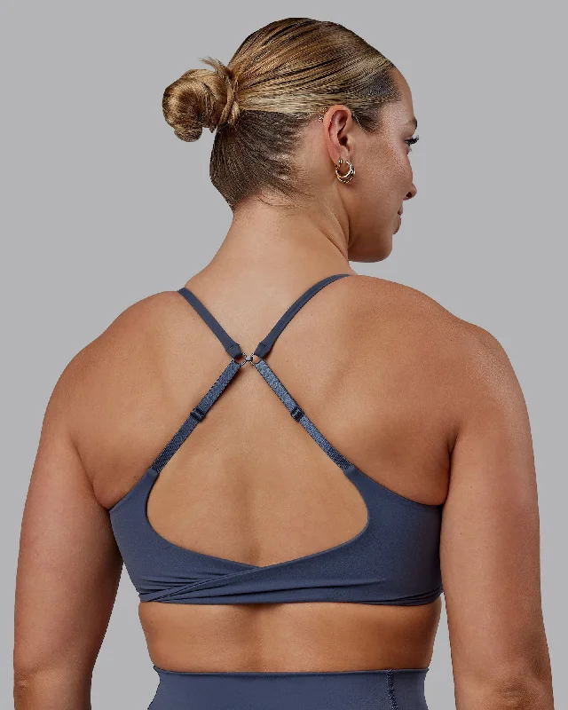 Instant Deal Twist Sports Bra - Turbulence