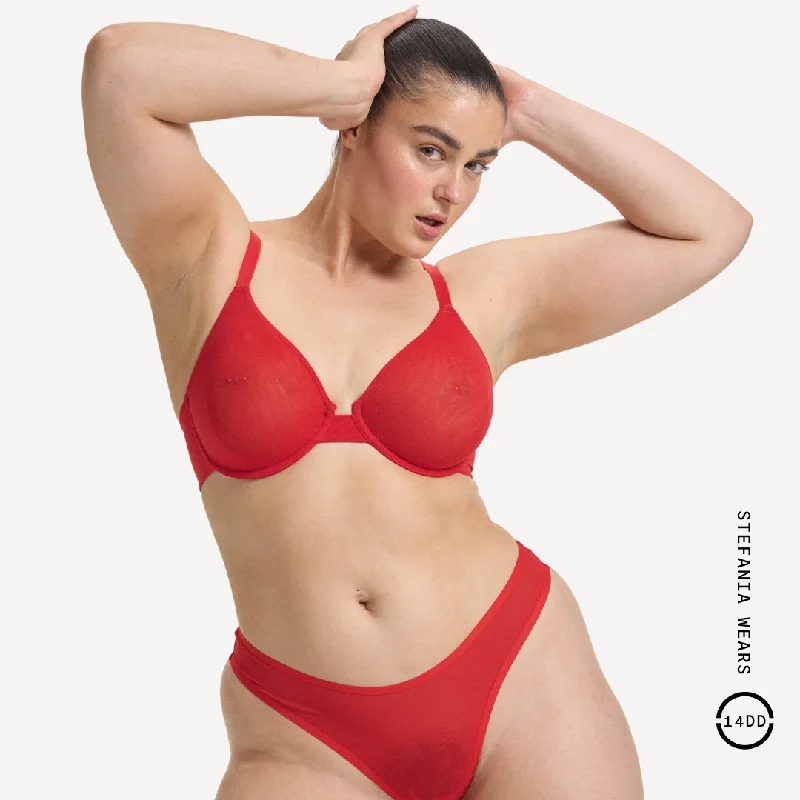 Today Only Mesh Underwire Bra