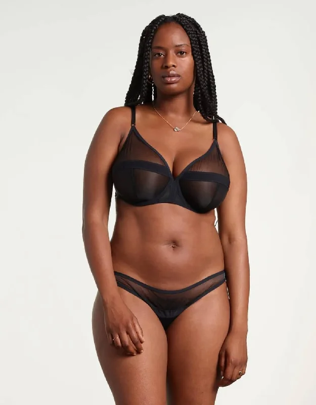 Serena Underwire Bra Black