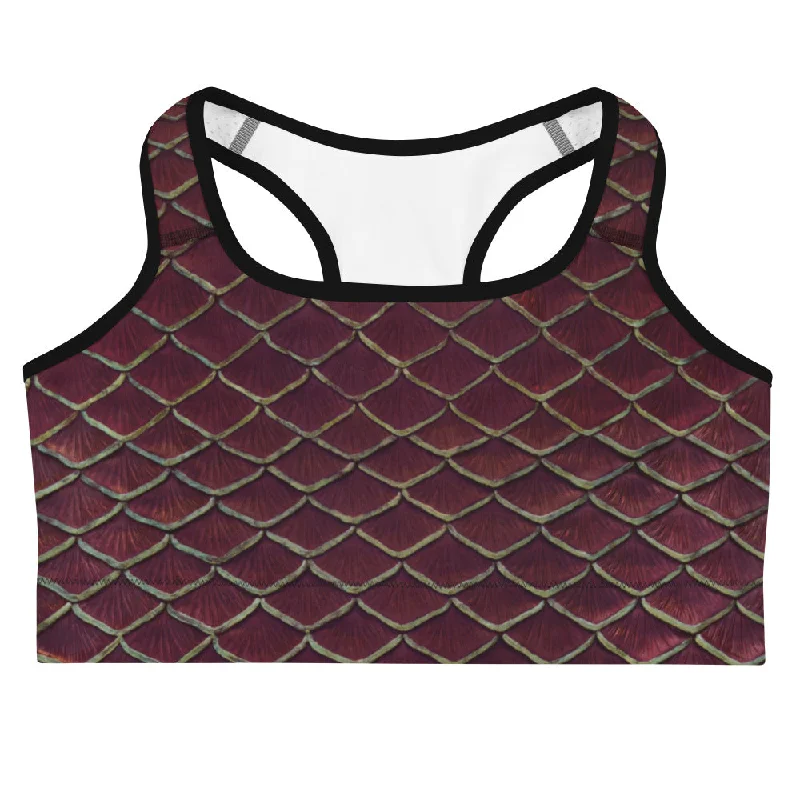 Now or Never Yule Tide Sports Bra